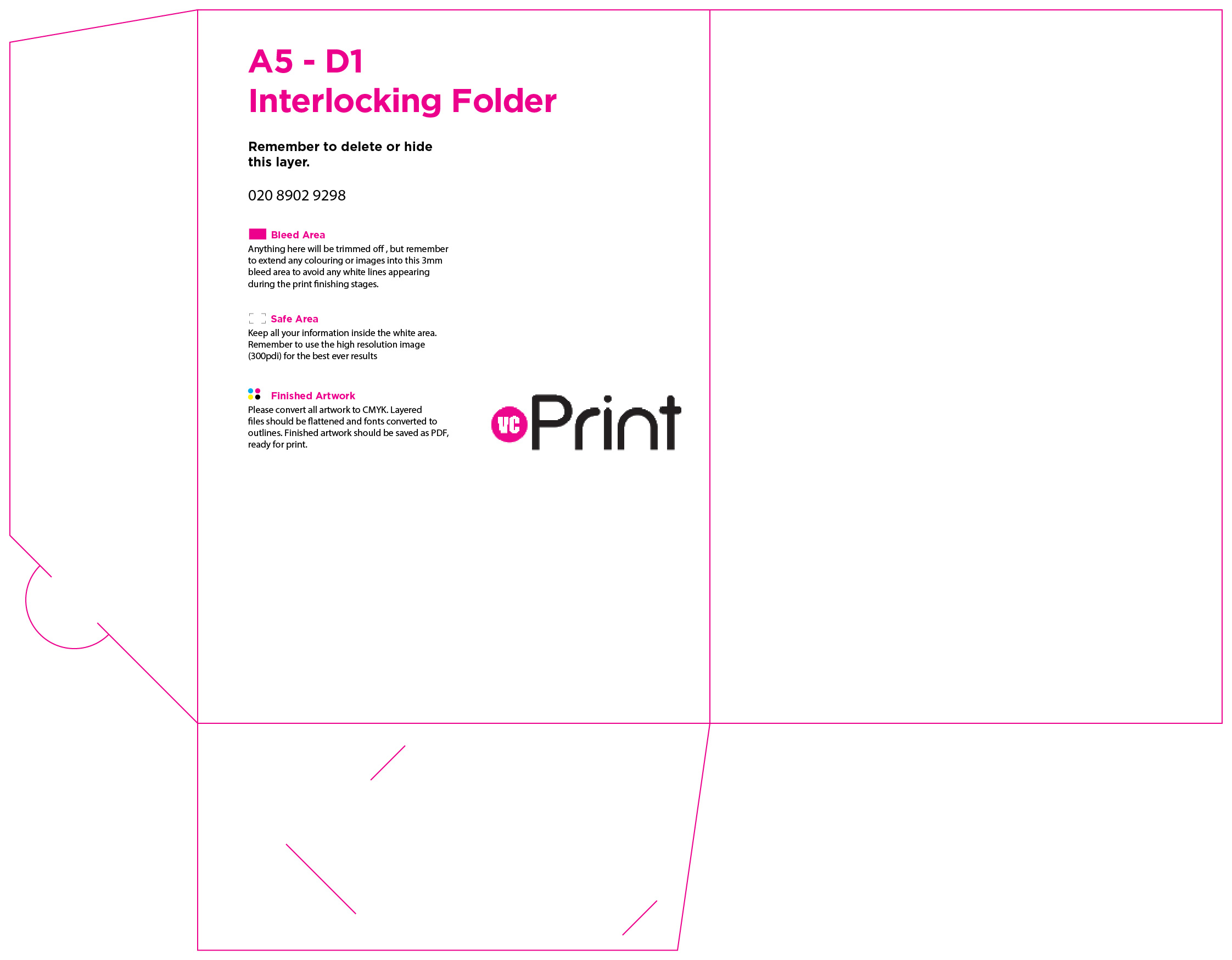 A5 Interlocking Folders Artwork File 1
