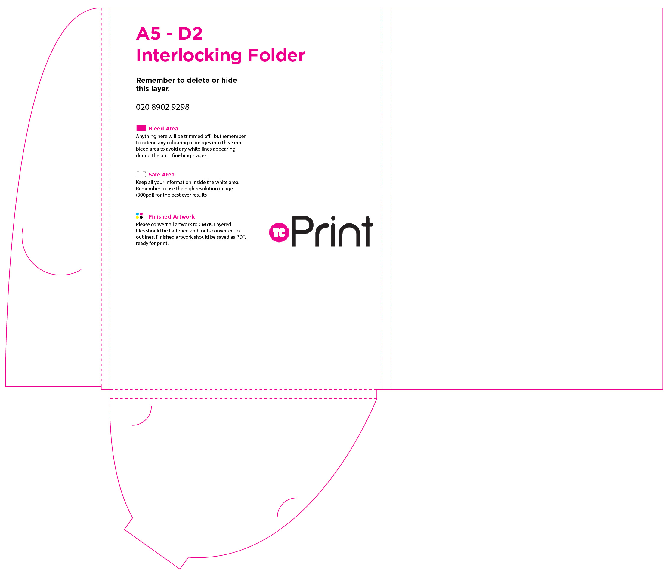 A5 Interlocking Folders Artwork File 3