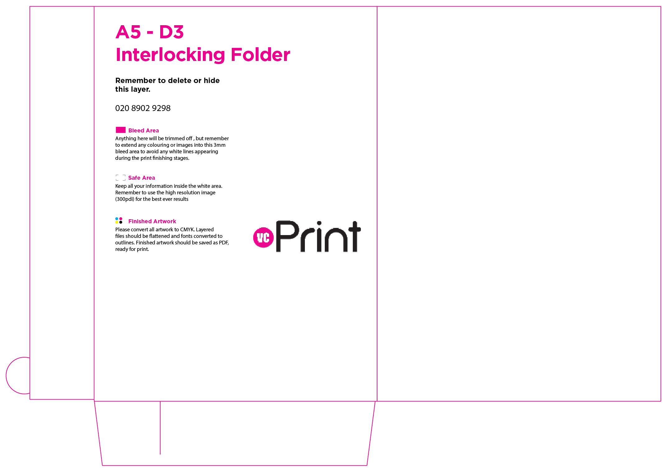 A5 Interlocking Folders Artwork File 5