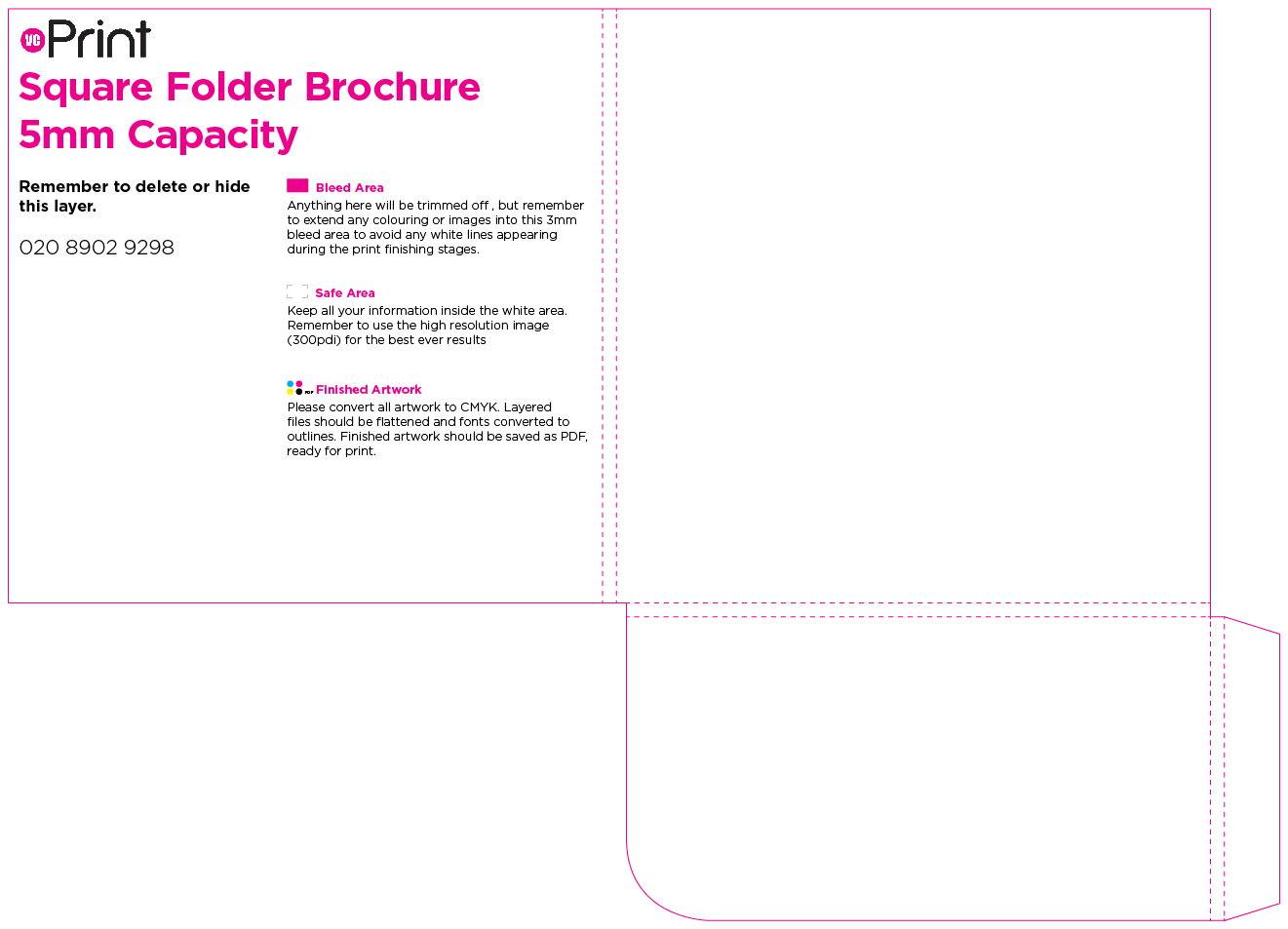 Square Folder Brochures Artwork File 3