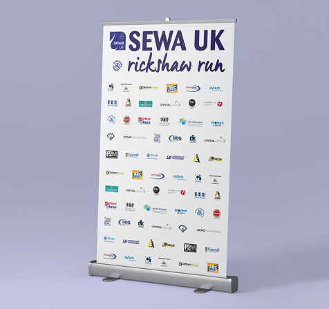 Extra Wide Economy Roller Banner