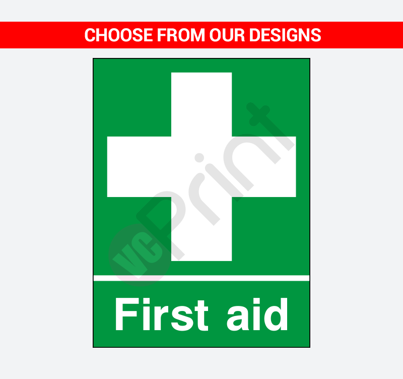 First Aid Signs - 450mm x 600mm