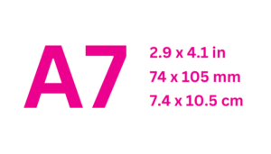 A7 Paper Size: A Comprehensive Guide