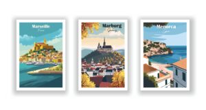 Want to Find Out the World Through Vintage Travel Posters?