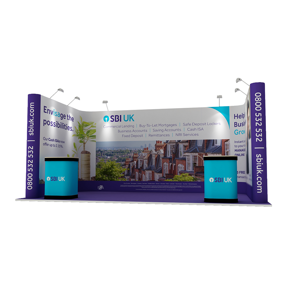 Linked Exhibition Pop Up Stand