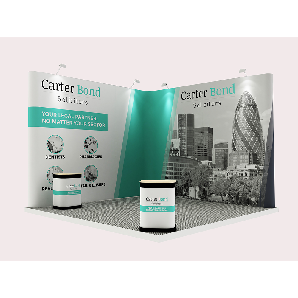 Linked Exhibition Pop Up Stand