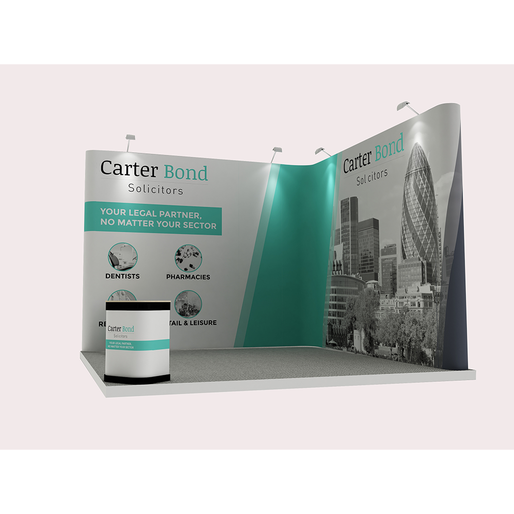 Linked Exhibition Pop Up Stand