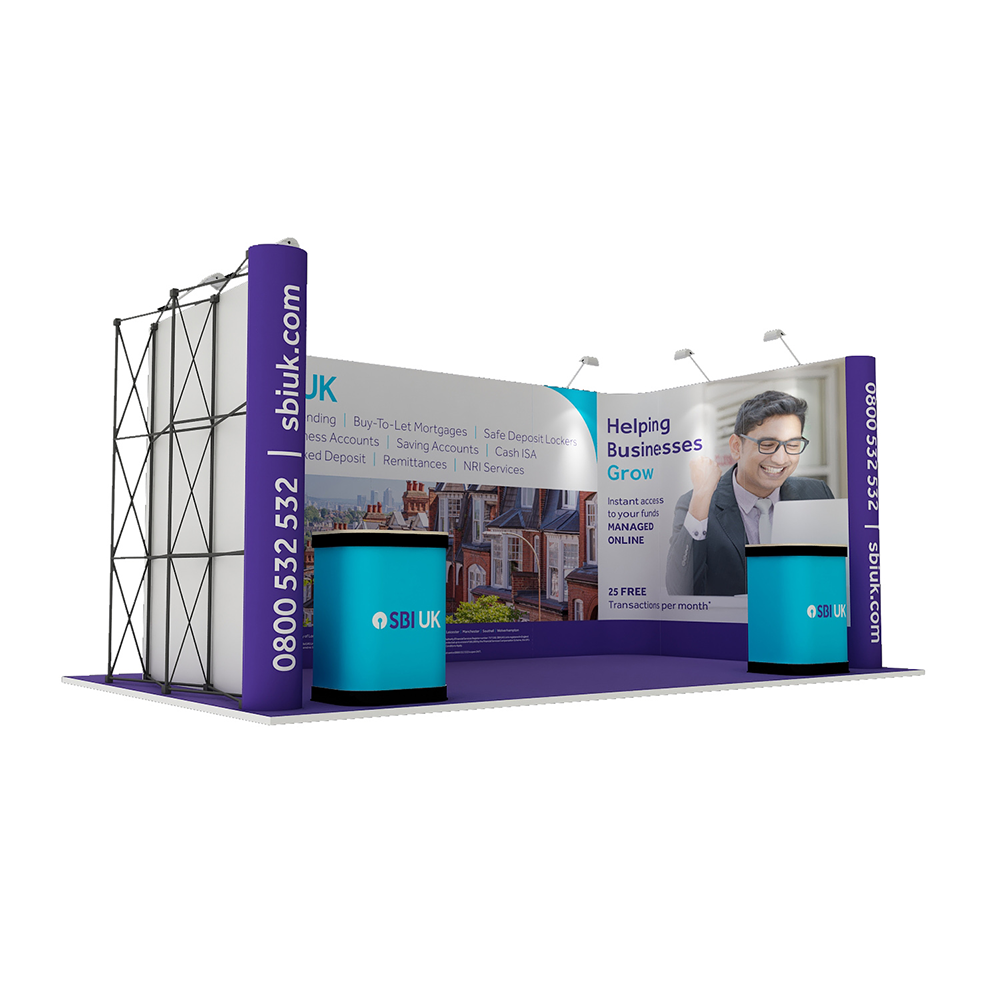 Linked Exhibition Pop Up Stand