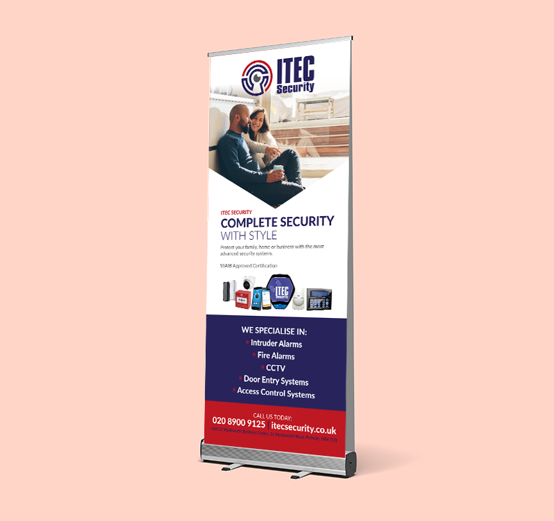 Double Sided Roller Banner