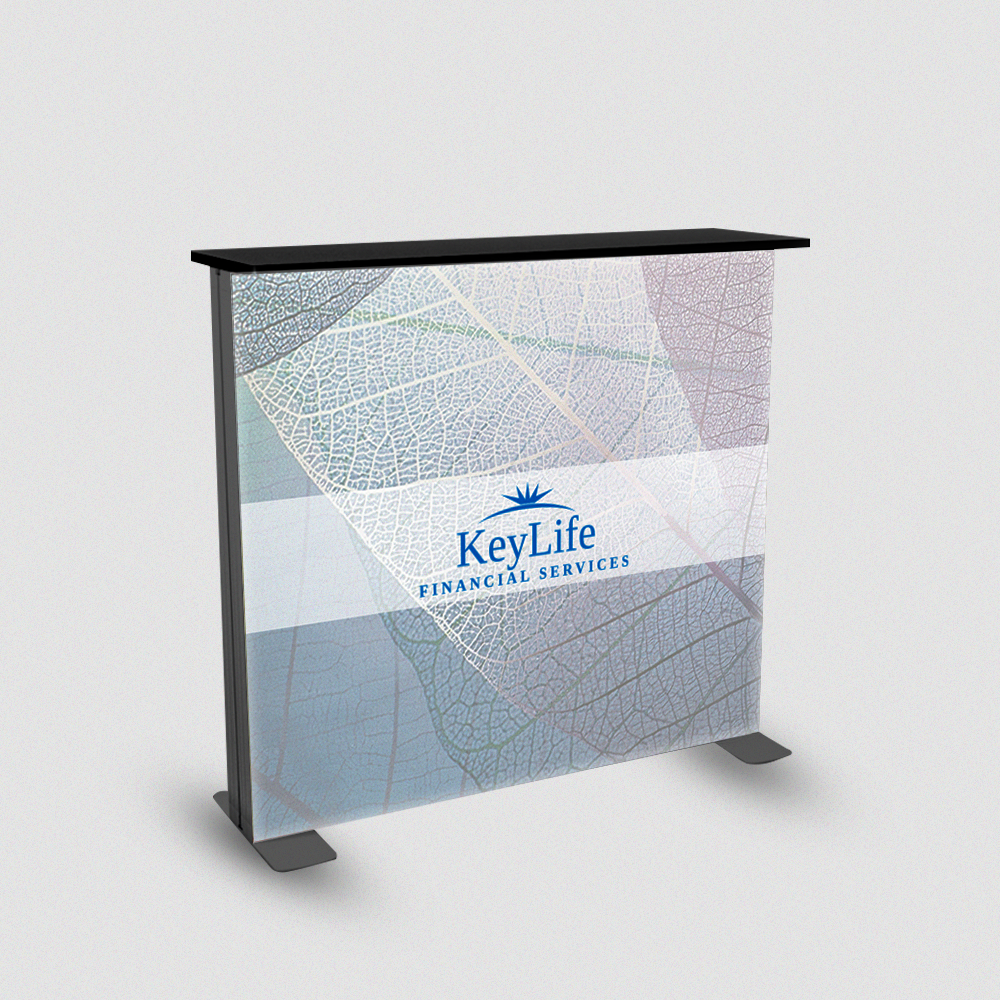 Premium Double-Sided LED Lightbox Counter