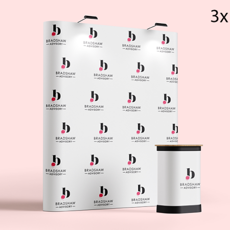 Step & Repeat Magnetic Pop Up Stand