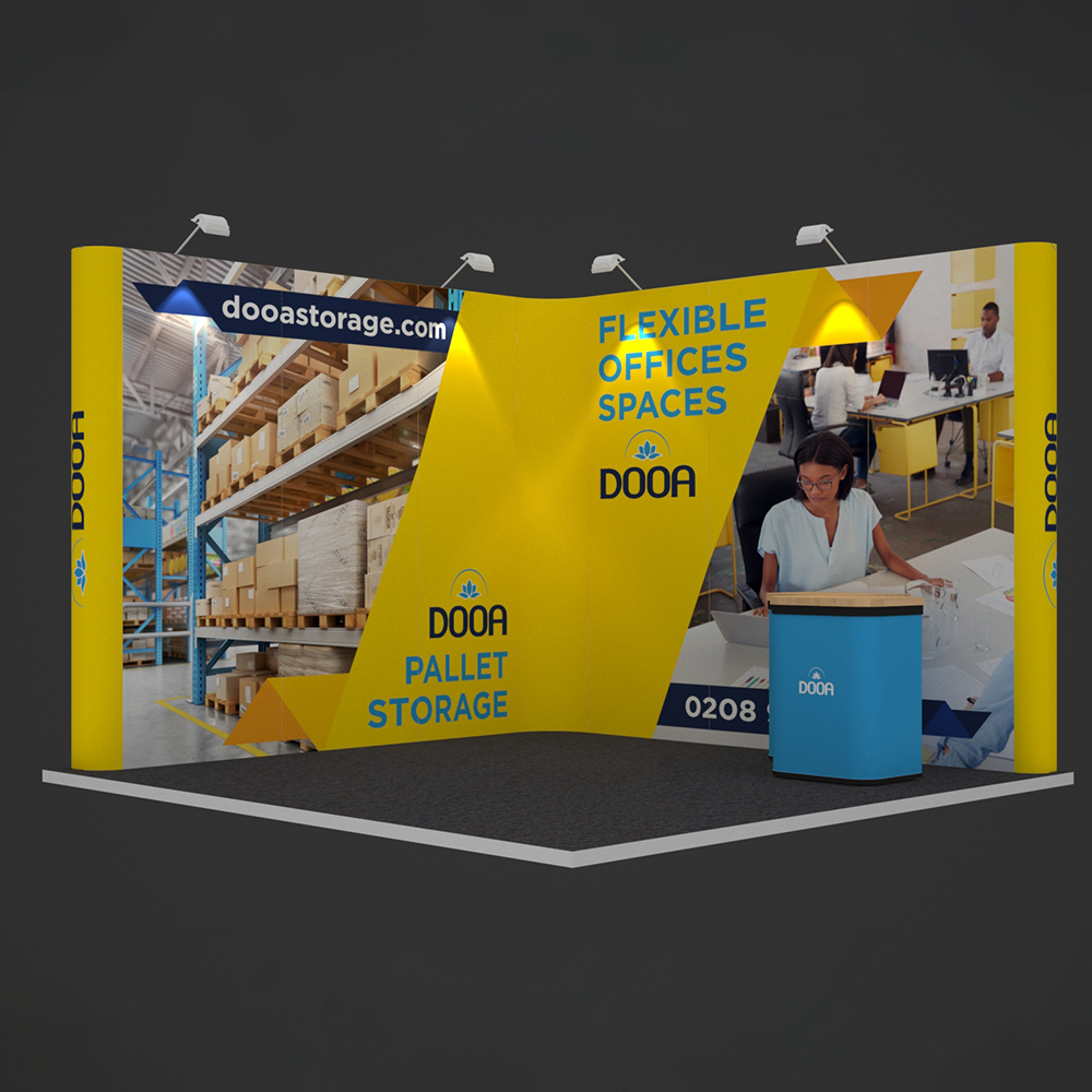 Linked Exhibition Pop Up Stand