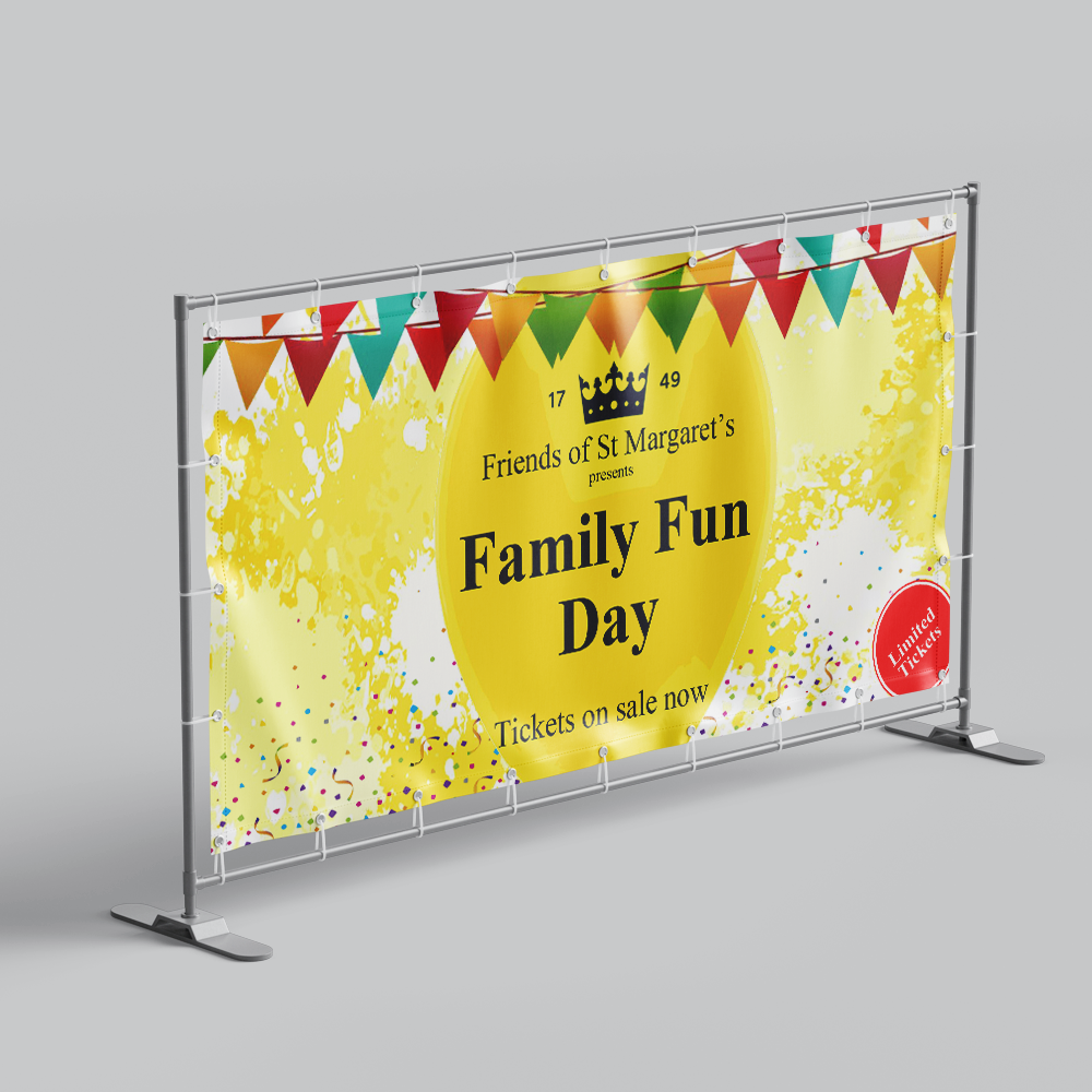 Wide Tension PVC Banner