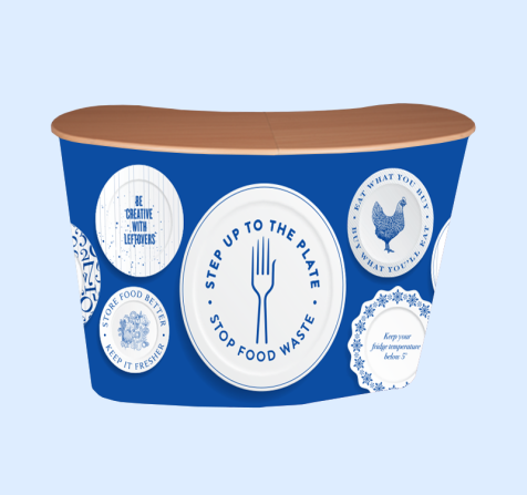 Magnetic Pop Up Counter