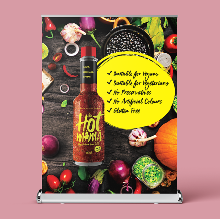 Extra Wide Premium Roller Banner