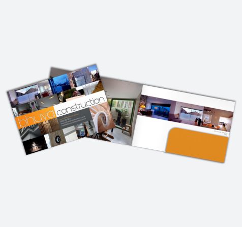 A5 Landscape Folder Brochures