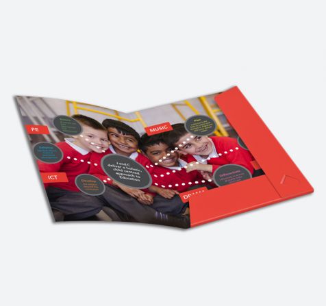 A4 Interlocking Folders