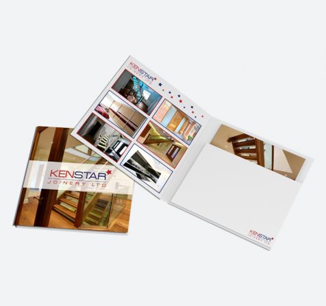 Square Presentation Folders