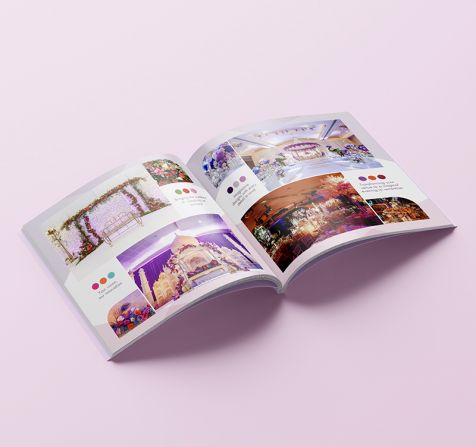 A4 Square Perfect Bound Brochures