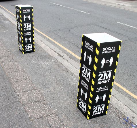 Square Bollard Covers