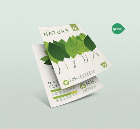 Eco Friendly Flyers & Leaflets