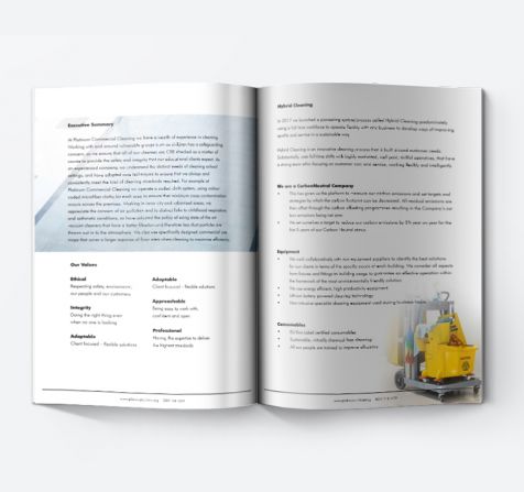 A6 Perfect Bound Brochures