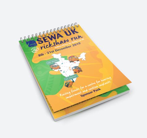 A5 Wiro Bound Brochures