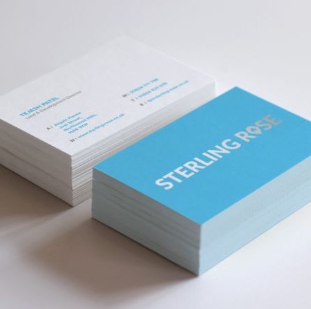 400gsm Foiled Business Cards