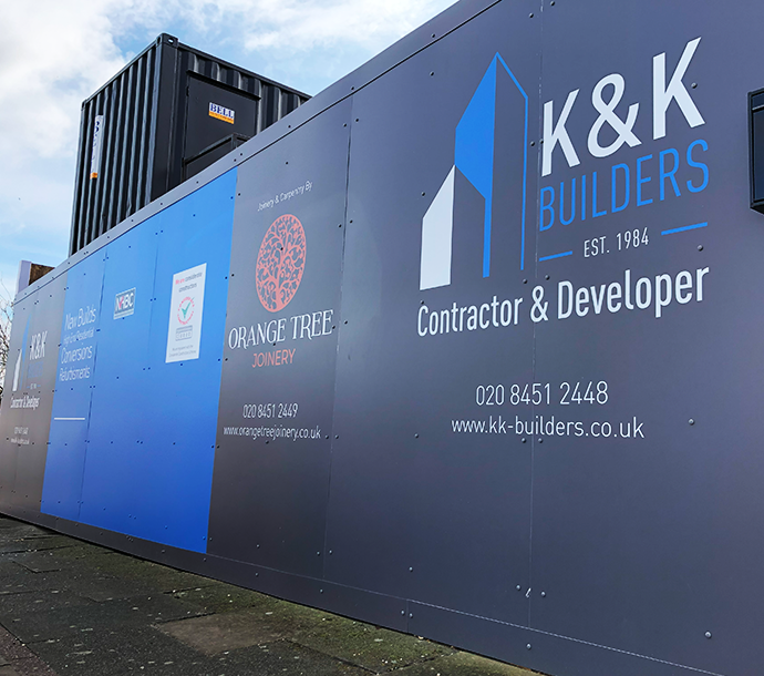 Aluminium Composite Hoarding Panels