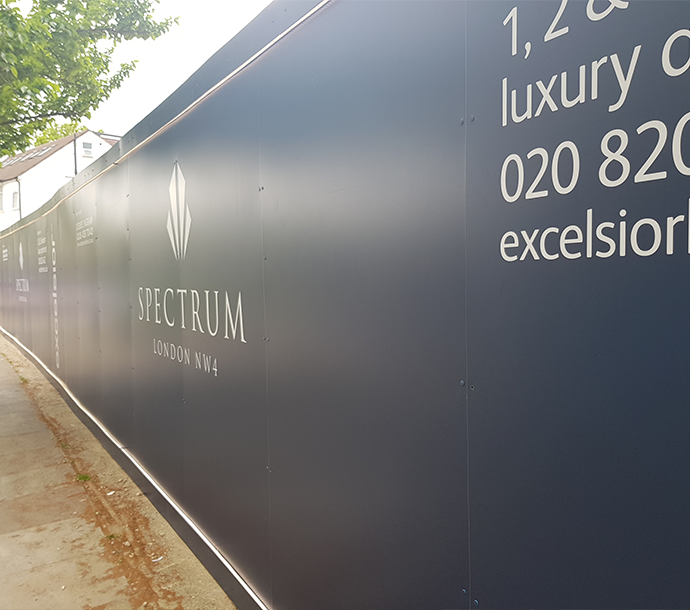 Aluminium Composite Hoarding Panels