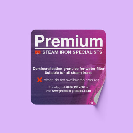 Stickers cut to size