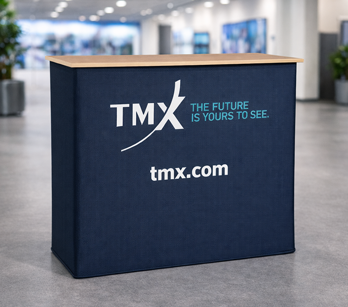 Fabric Pop Up Counter