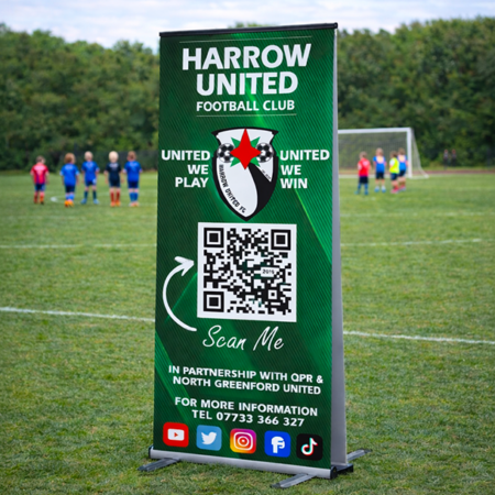 Outdoor Roller Banner