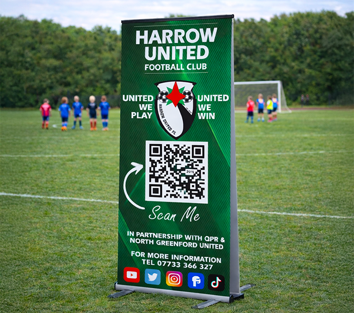 Outdoor Roller Banner