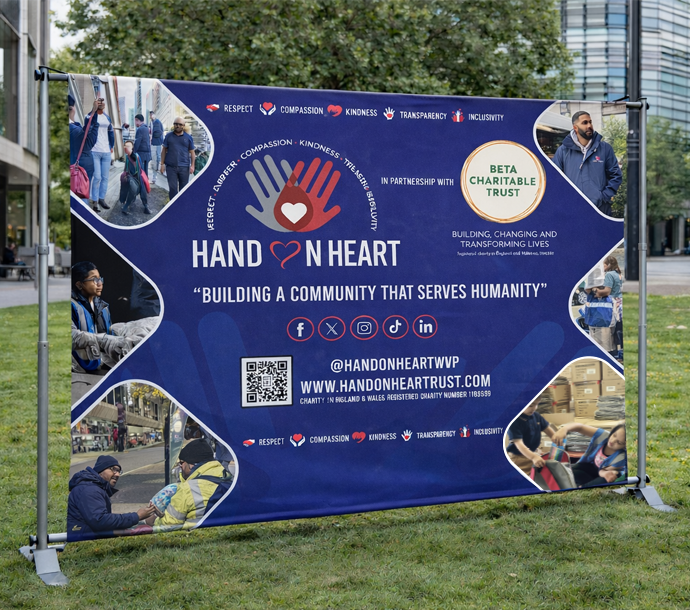 Wide Tension PVC Banner